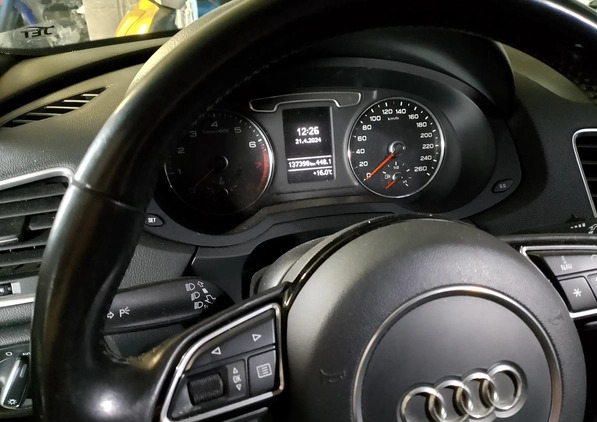 Audi Q3 cena 66500 przebieg: 137000, rok produkcji 2015 z Wojcieszów małe 92